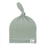 Copper Pearl Top Knot Hat 0-4M - Briar