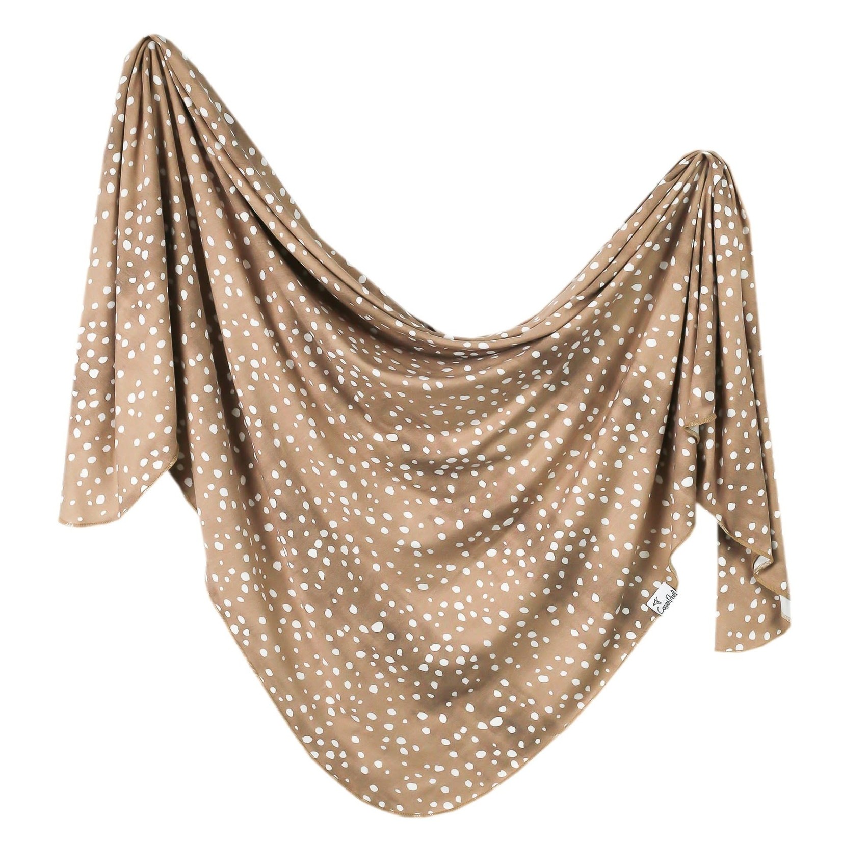 Copper Pearl Knit Blanket - Fawn