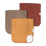 Copper Pearl Premium Burp Cloths - Dune