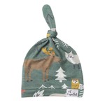 Copper Pearl Top Knot Hat 0-4M - Atwood