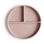 Mushie & Co Silicone Suction Plate, Blush x