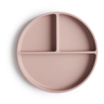 Mushie & Co Silicone Suction Plate, Blush