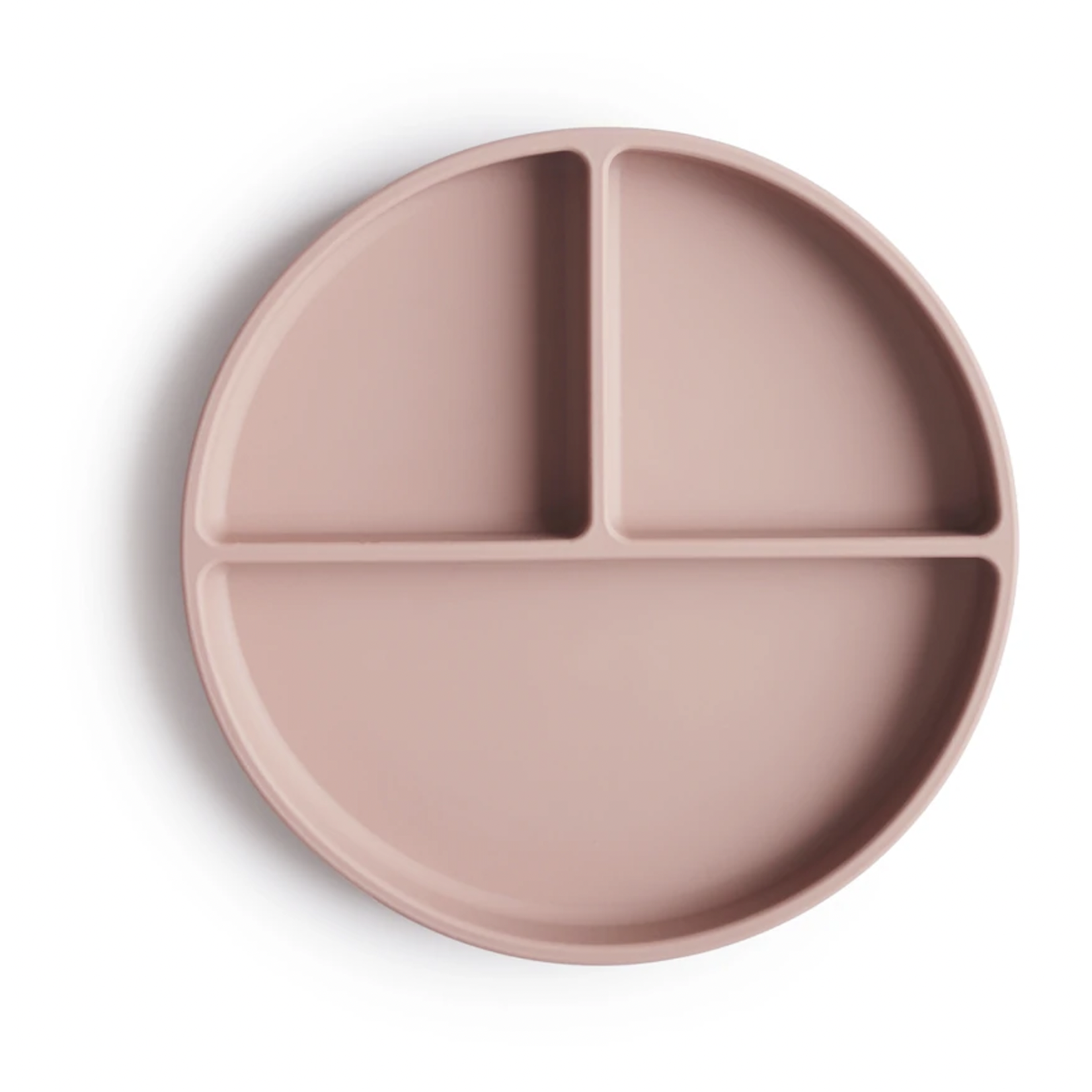 Mushie & Co Silicone Suction Plate, Blush