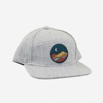 The Blueberry Hill Snapback Embroidered Night Mountain 3-5Y