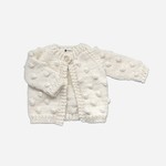 The Blueberry Hill Popcorn Cardigan, Cream