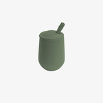 EZPZ Mini Cup + Straw Training System Evergreen Olive