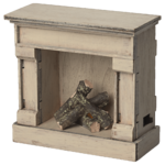 Maileg .Fireplace - Off White