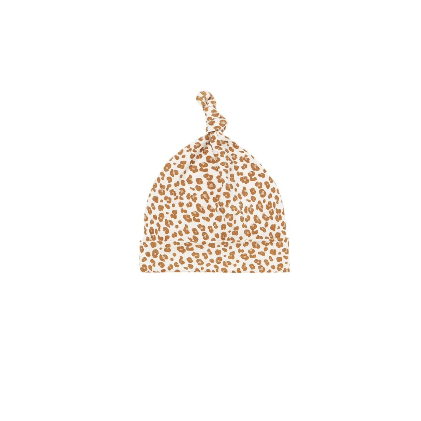 Quincy Mae Knotted Baby Hat | Cheetah