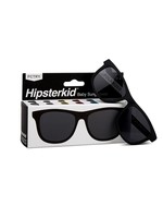 FCTRY Hipsterkid Classics Wayfarer Kids Sunglasses, Black (3-6y)