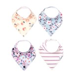 Copper Pearl Baby Bandana Bibs - Morgan Set - 4 pack