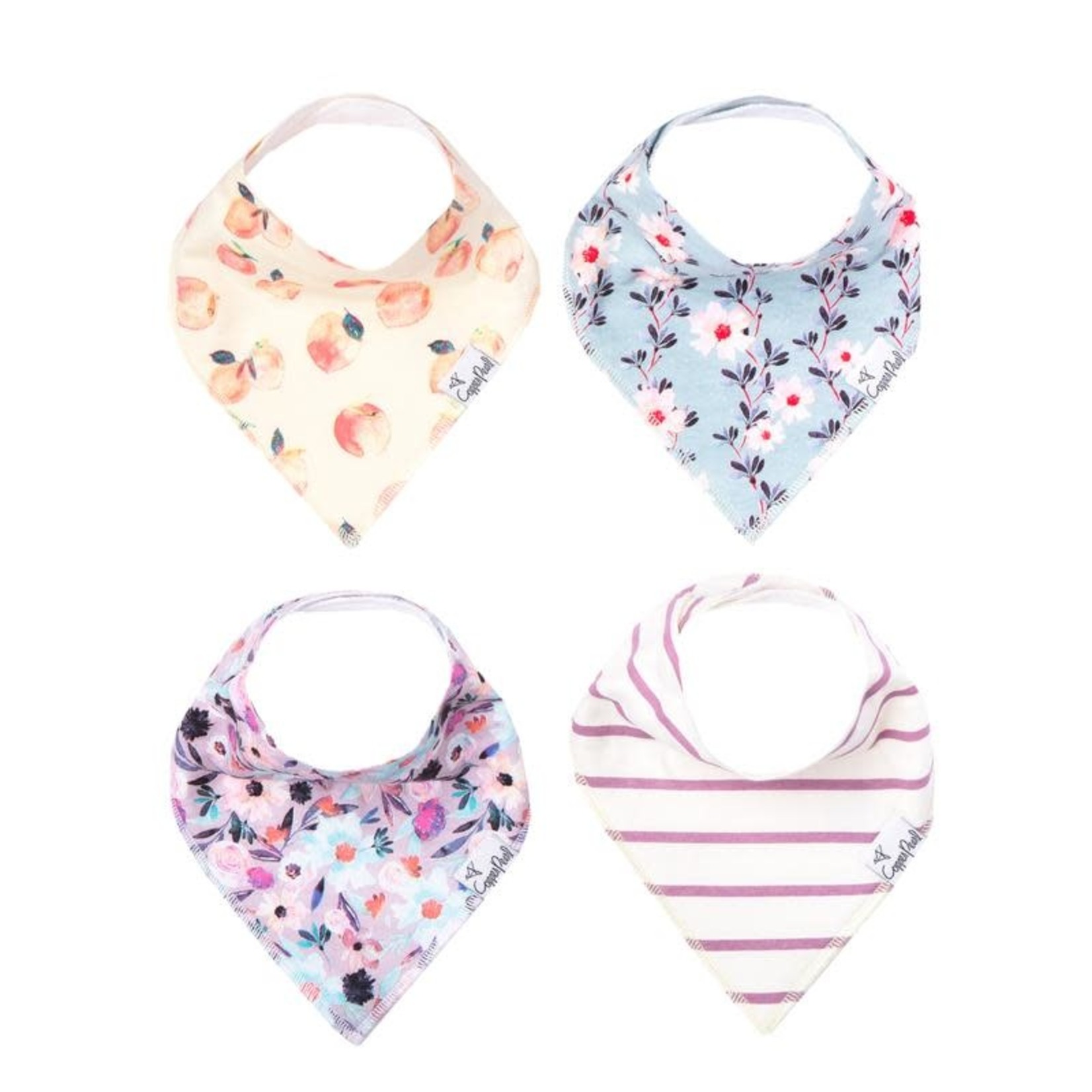 Copper Pearl Bibs - Morgan Set - 4 pack