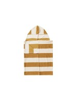Rylee + Cru Hooded Towel | Gold Stripe