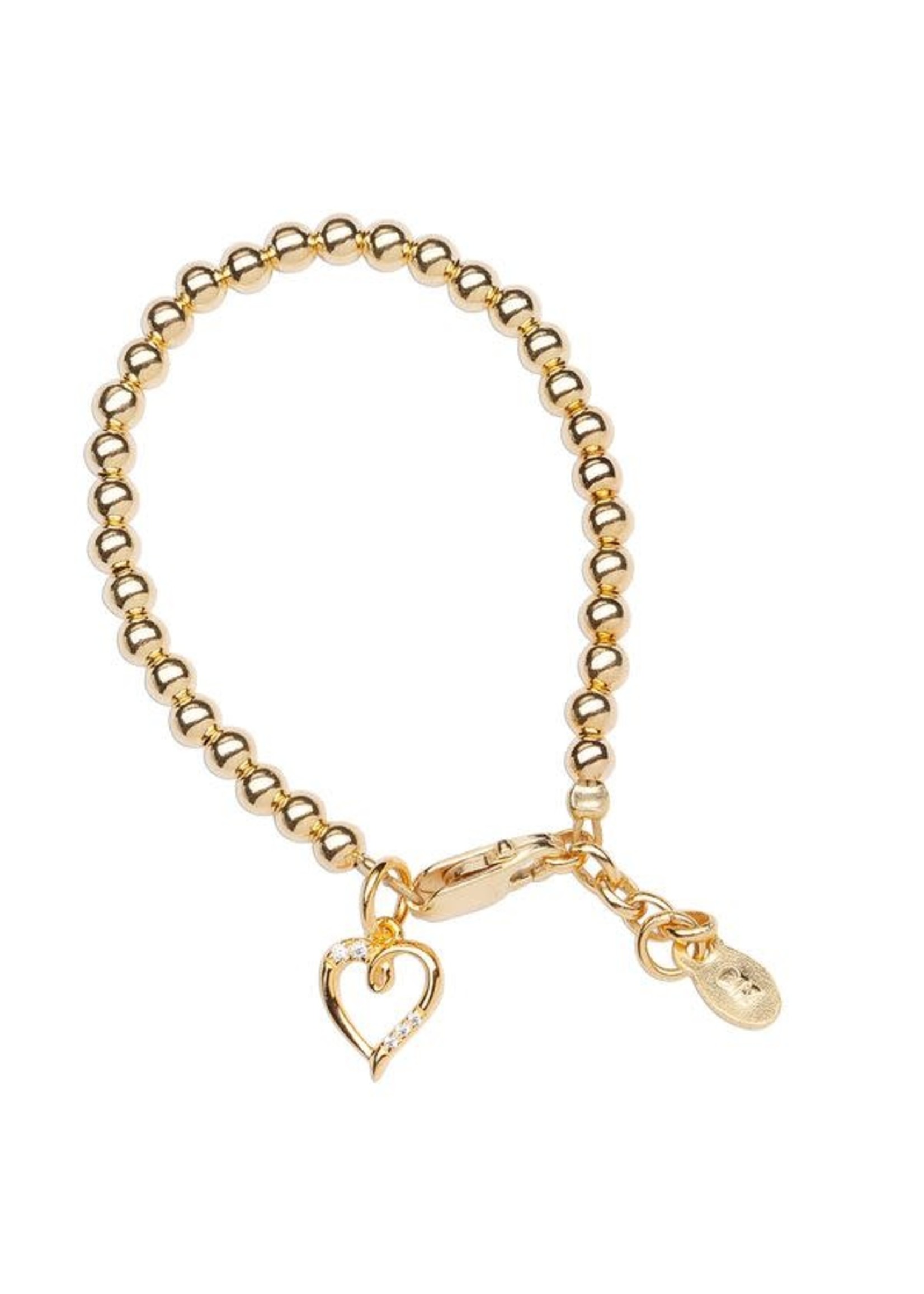 Cherished Moments Aria - SM (0-12m) 14K Gold Plated with Heart