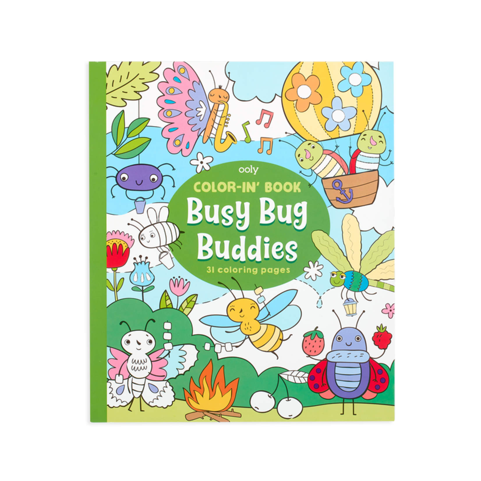 Ooly Coloring Book: Busy Bugs