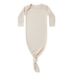 Quincy Mae Knotted Baby Gown | Natural