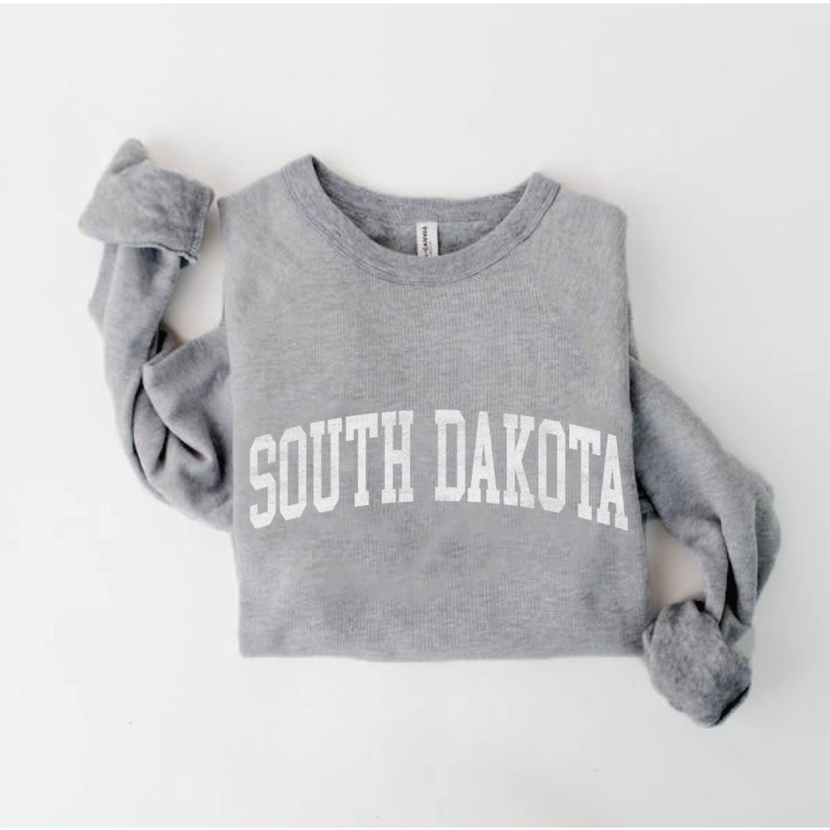 Oat Collective Sweatshirt - South Dakota, Athletic Grey