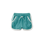 Tea Collection Piped Gym Shorts Patina