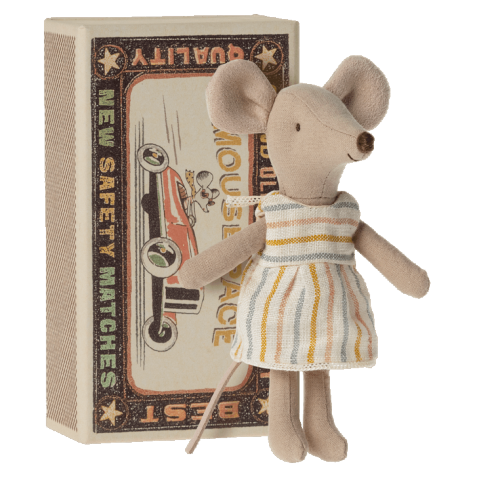 Maileg Big Sister, Mouse in Matchbox