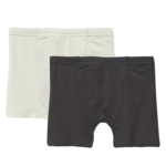 Boxer Brief Set of 2 Natural & Midnight 3T-4T