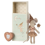 Maileg Tooth Fairy Mouse in Matchbox, Big Sister Rose