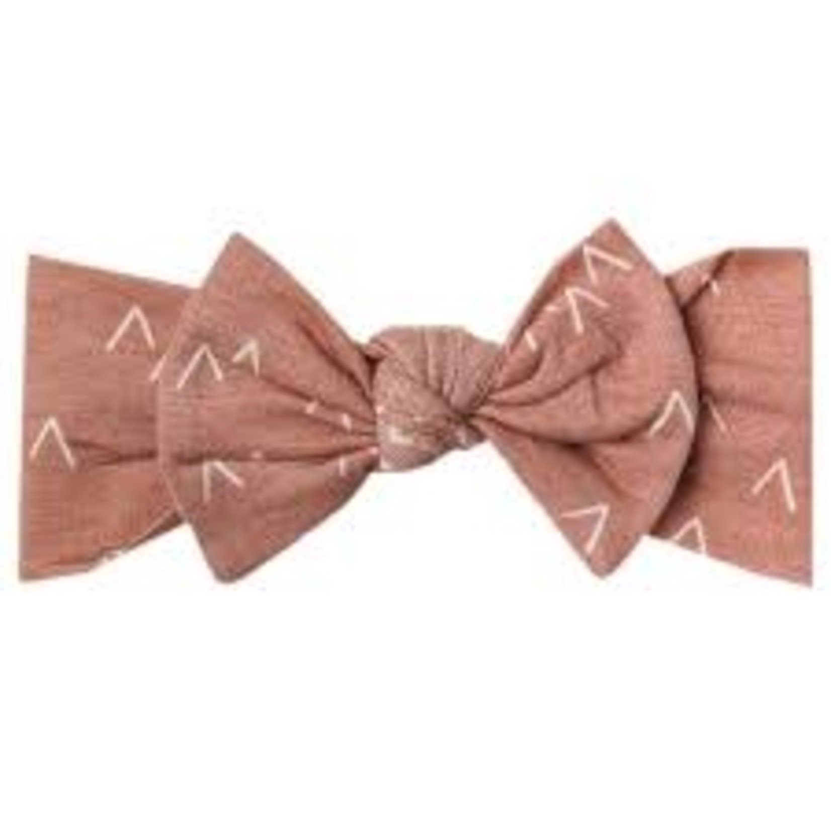 Copper Pearl Knit Headband - Rocky