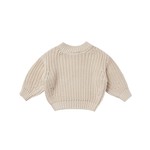 Quincy Mae Chunky Knit Sweater | Natural