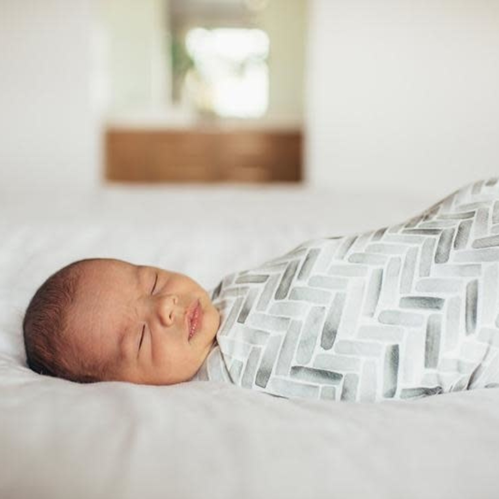 Copper Pearl Knit Swaddle Blanket - Alta