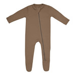 Kyte Baby Zippered Footie in Coffee