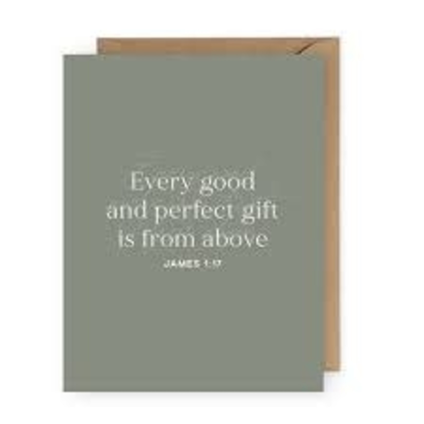 Greeting Card Every Good and Perfect Gift
