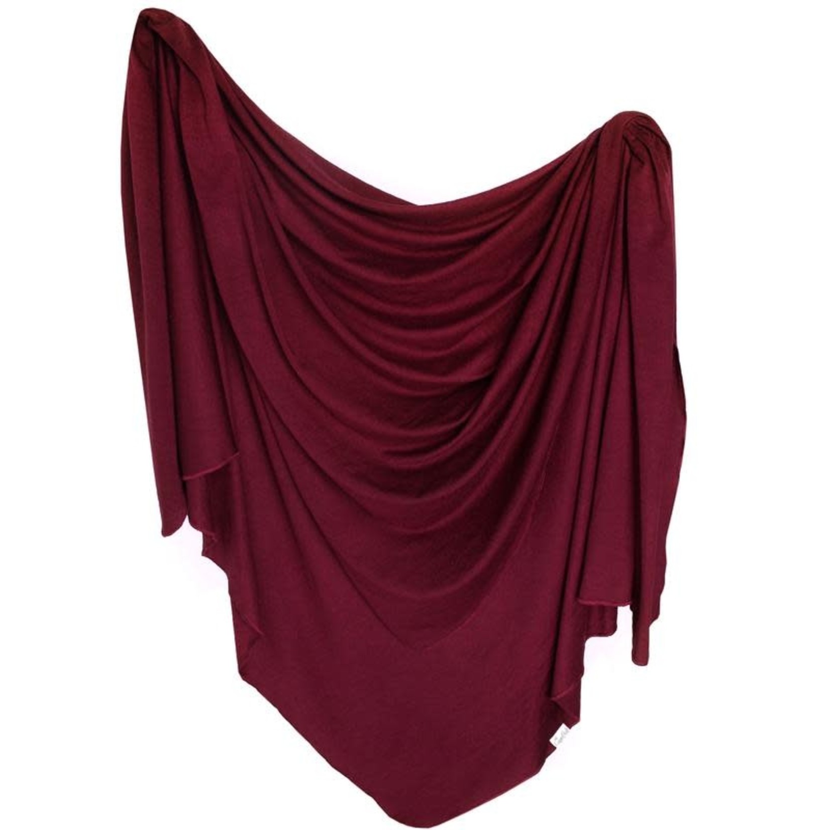 Copper Pearl Knit Blanket - Ruby