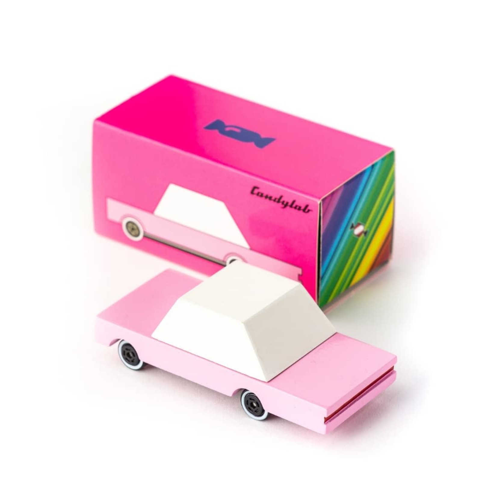 Candylab Toys Pink Sedan
