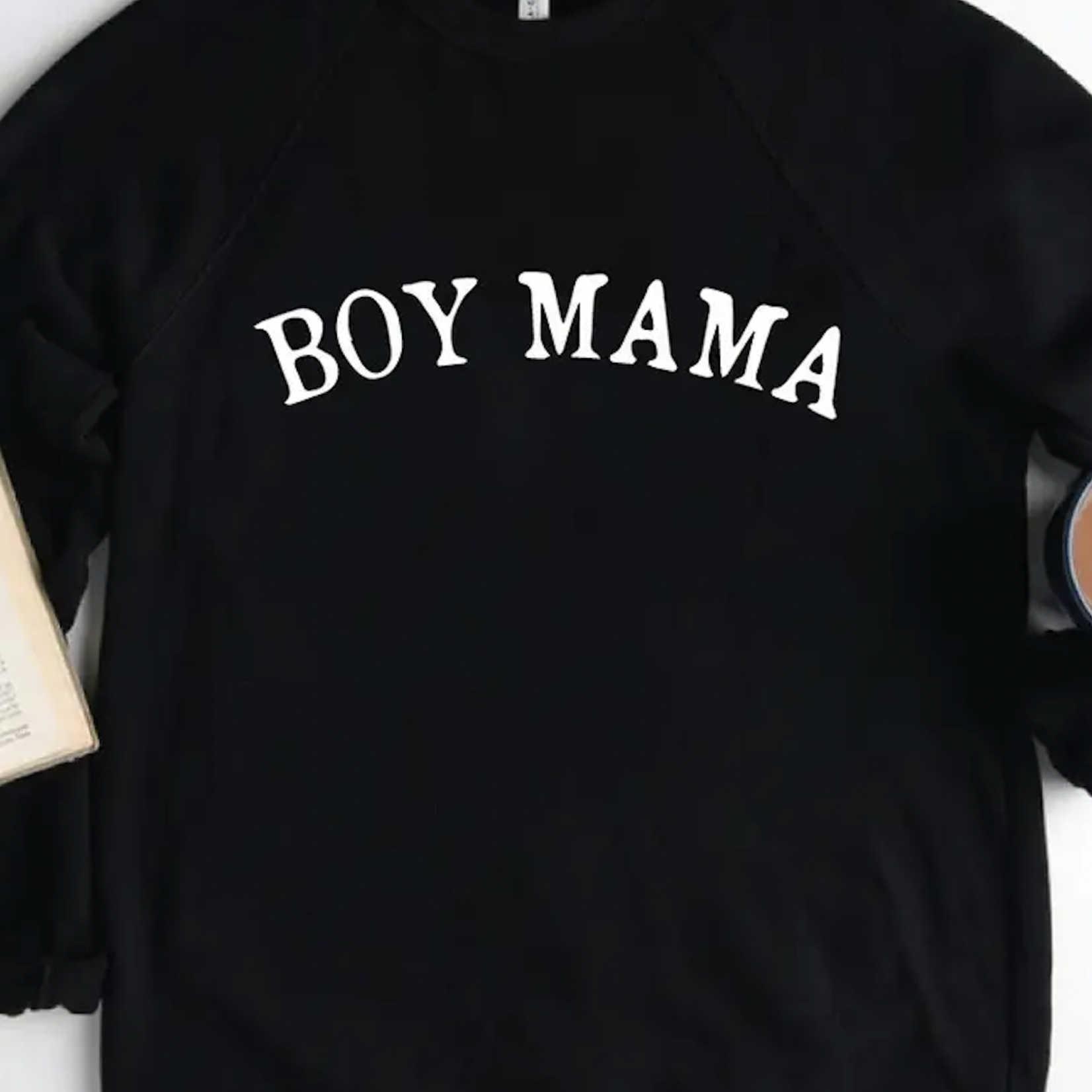 Oat Collective Sweatshirt | Boy Mama | Black