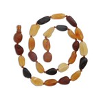 Cherished Moments Baltic Amber Unpolished Beads - Multi, Small
