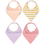 Copper Pearl Bibs - Sweetheart Set - 4 pack