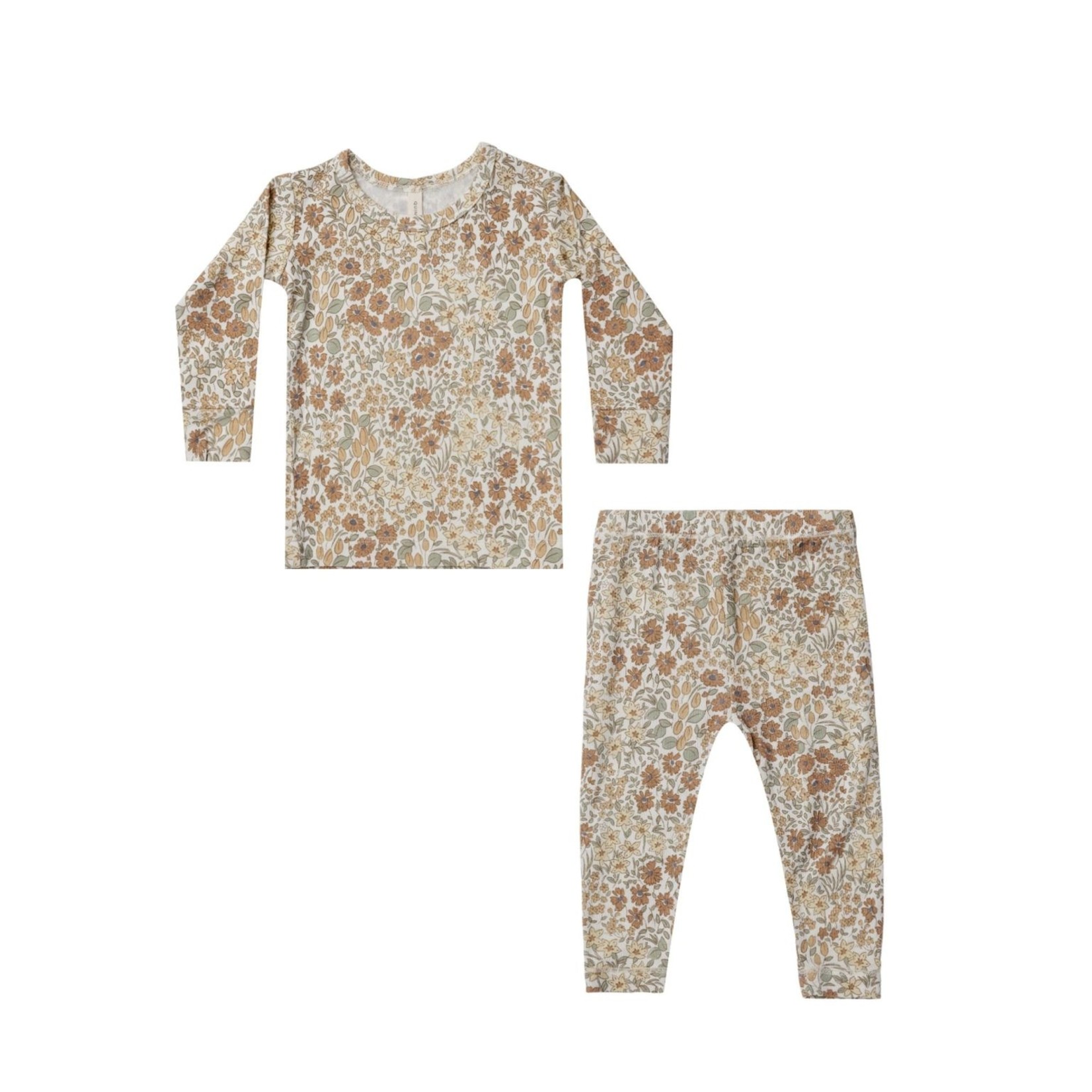 Quincy Mae Bamboo Pajama Set - Wildflowers