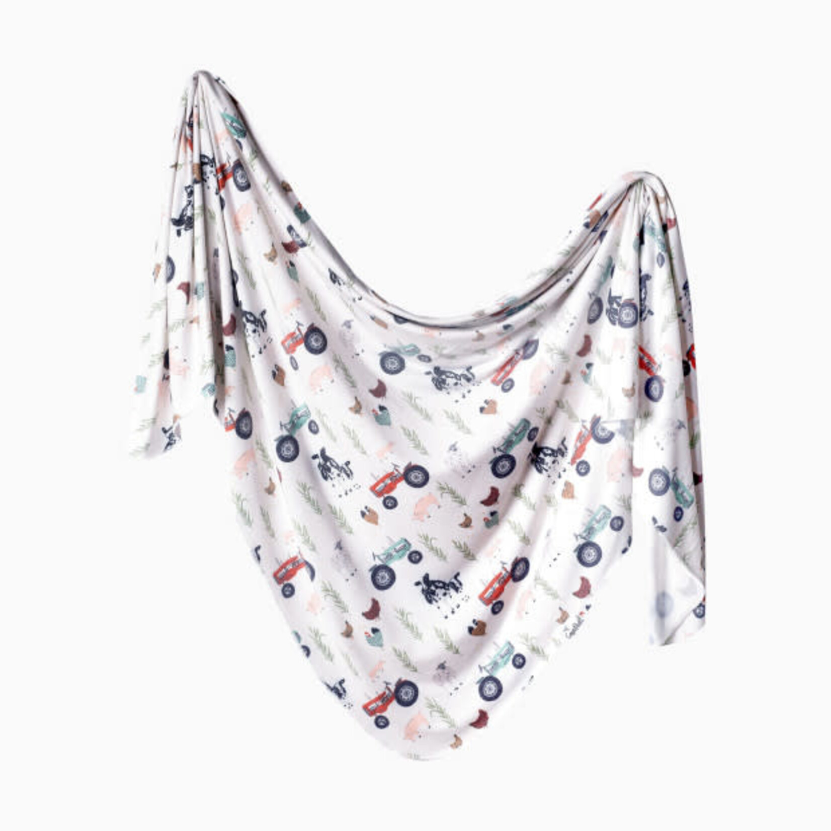 Copper Pearl Knit Swaddle Blanket - Jo Farm