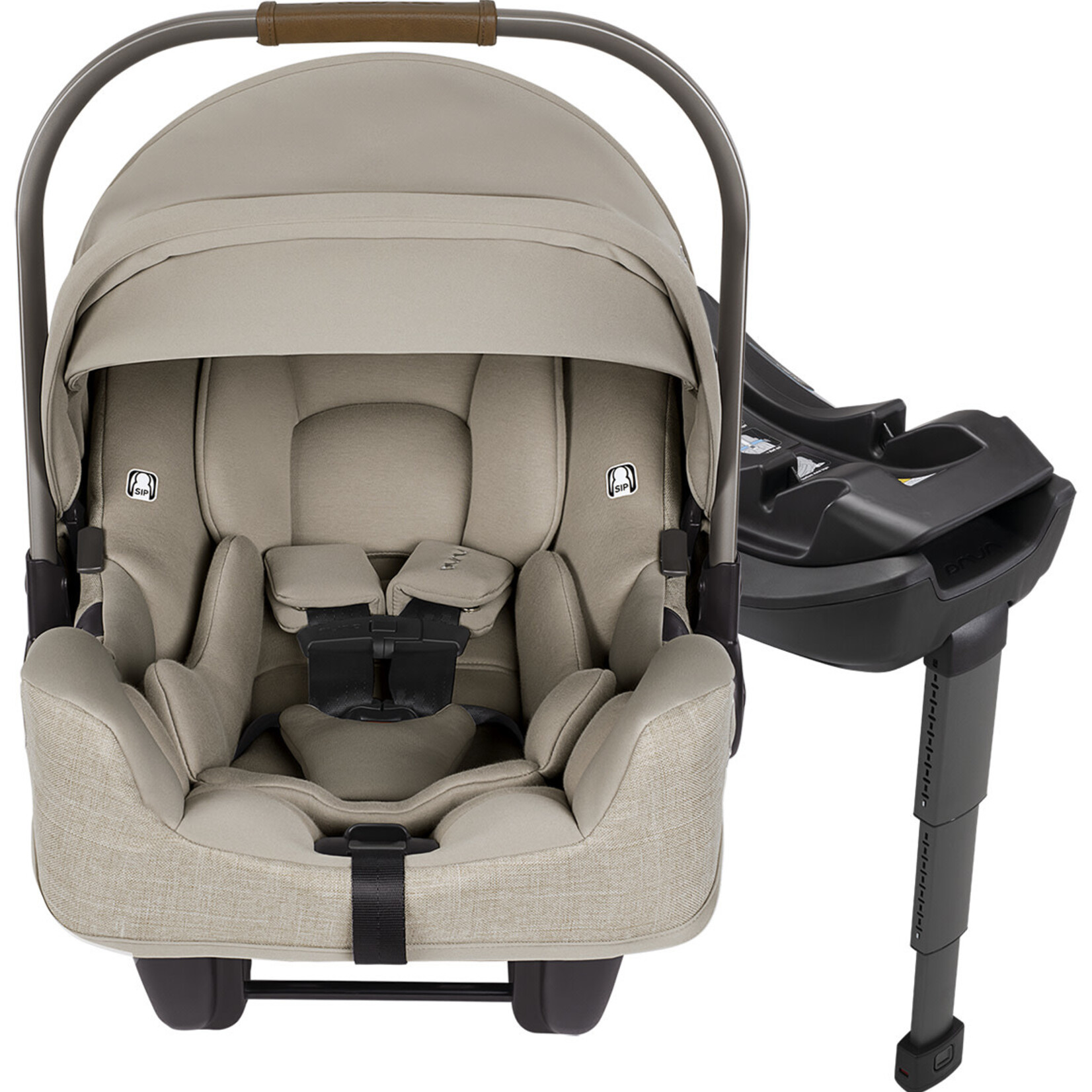 Nuna PIPA RX Lightweight Infant Car Seat + RELX Base with Load Leg