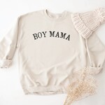 Oat Collective Sweatshirt - Boy Mama, Heather Dust