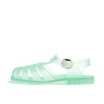 Shooshoos Jelly Sandal - Green Glitter