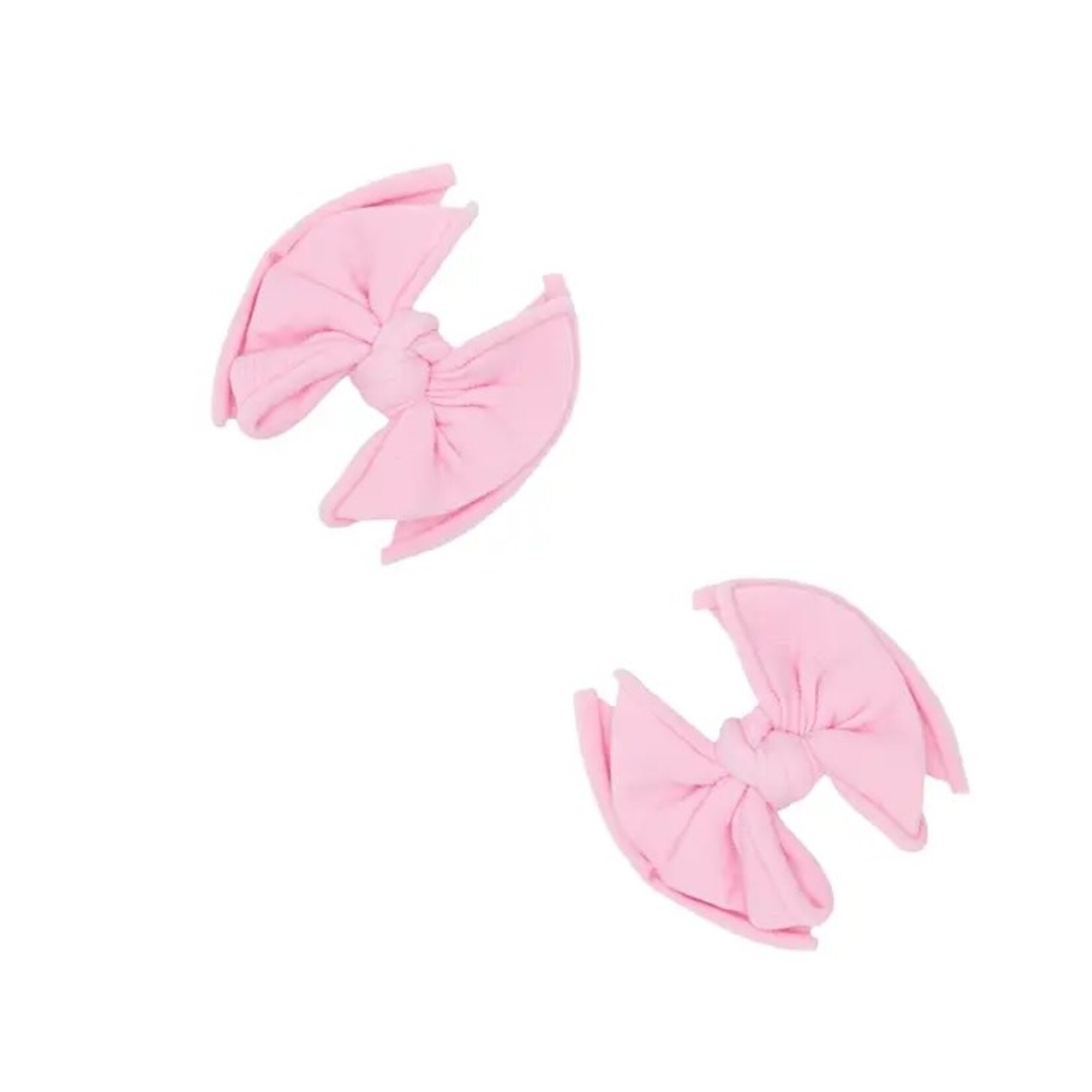 Baby Bling Bows 2pk Baby Fab Clip: Pink