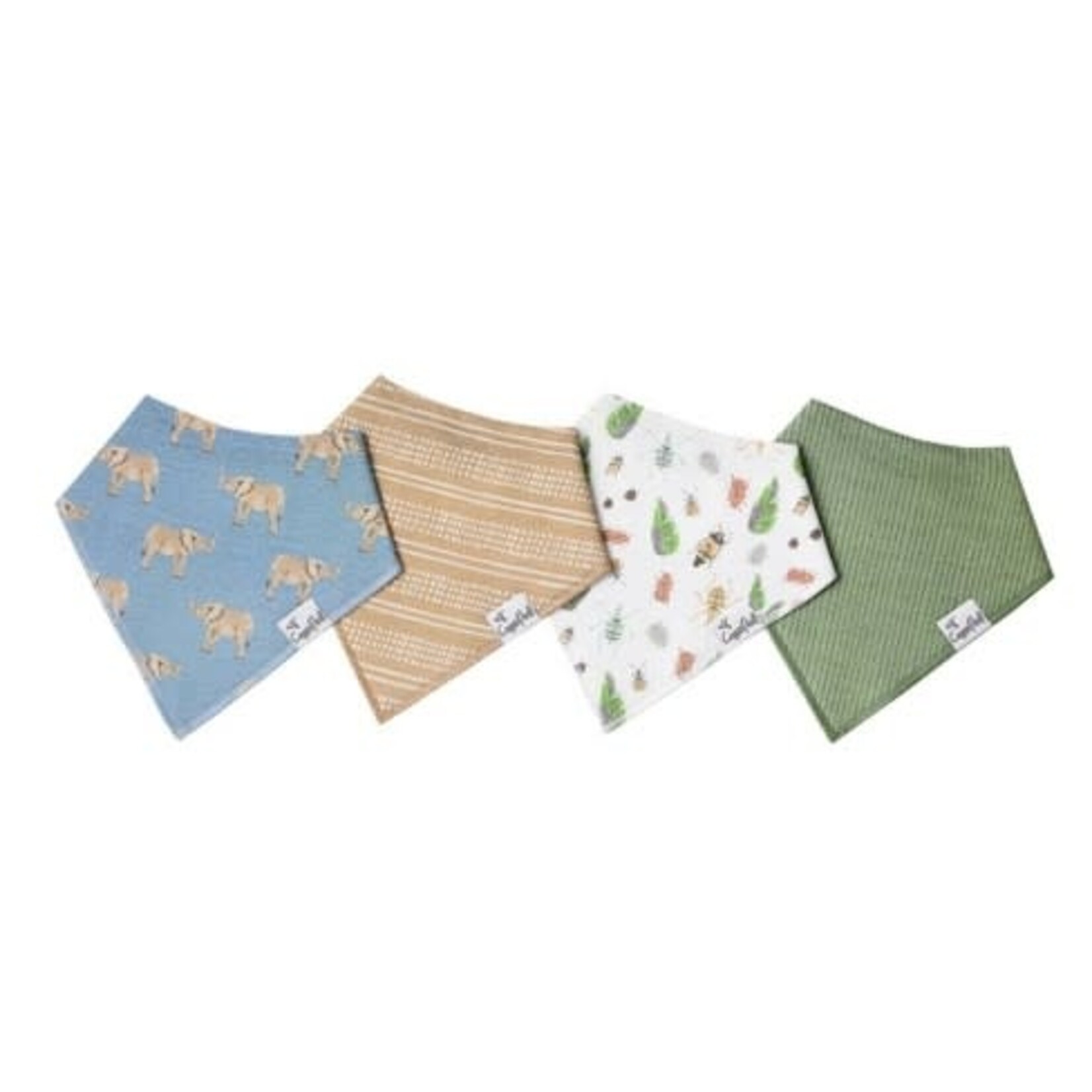 Copper Pearl Bibs - Peanut Set - 4 pack