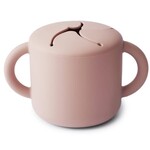 Mushie & Co Snack Cup, Blush