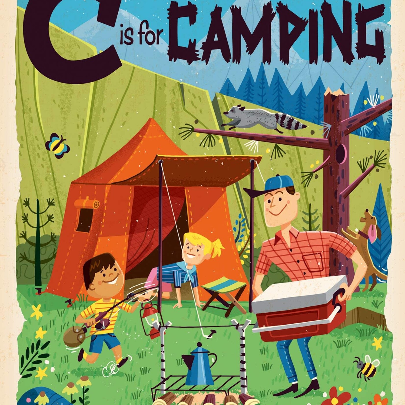 Gibbs Smith C is for Camping
