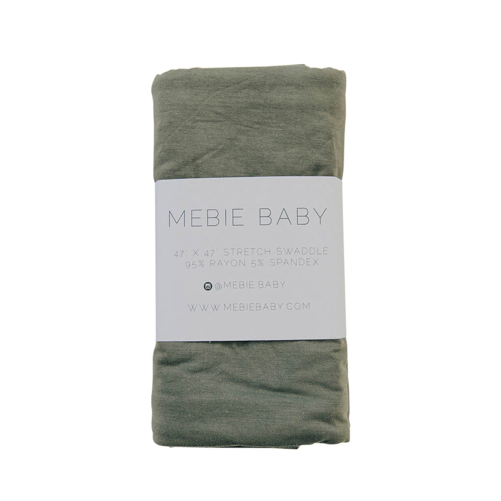 Mebie Baby Stretch Swaddle - Olive