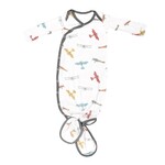 Copper Pearl Newborn Knotted Gown - Ace