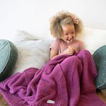 Saranoni Toddler to Teen Blanket Bamboni - Deep Rose