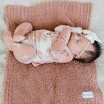 Saranoni Mini Blanket Bamboni - French Rose