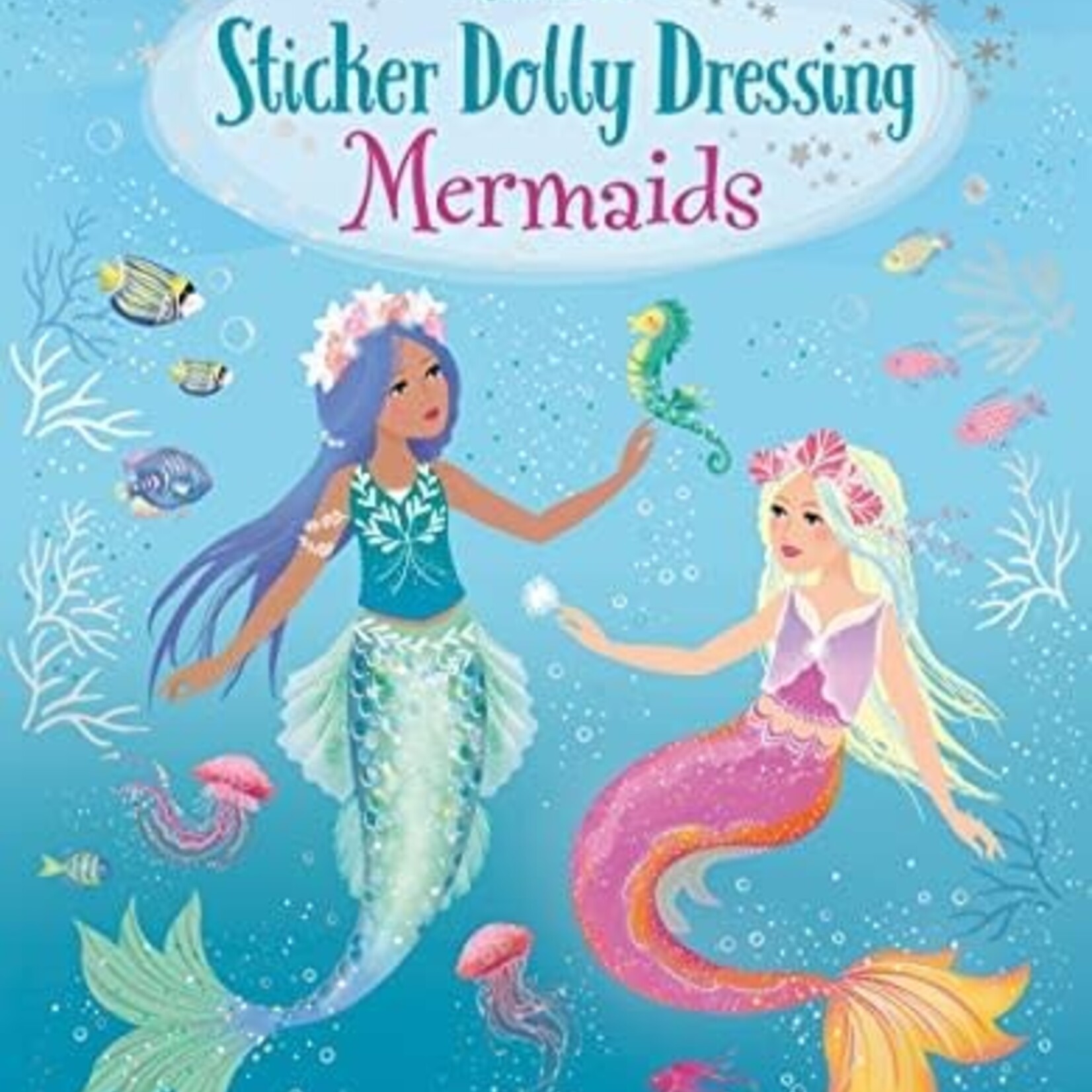 Usborne Little Sticker Dolly Dressing Mermaids