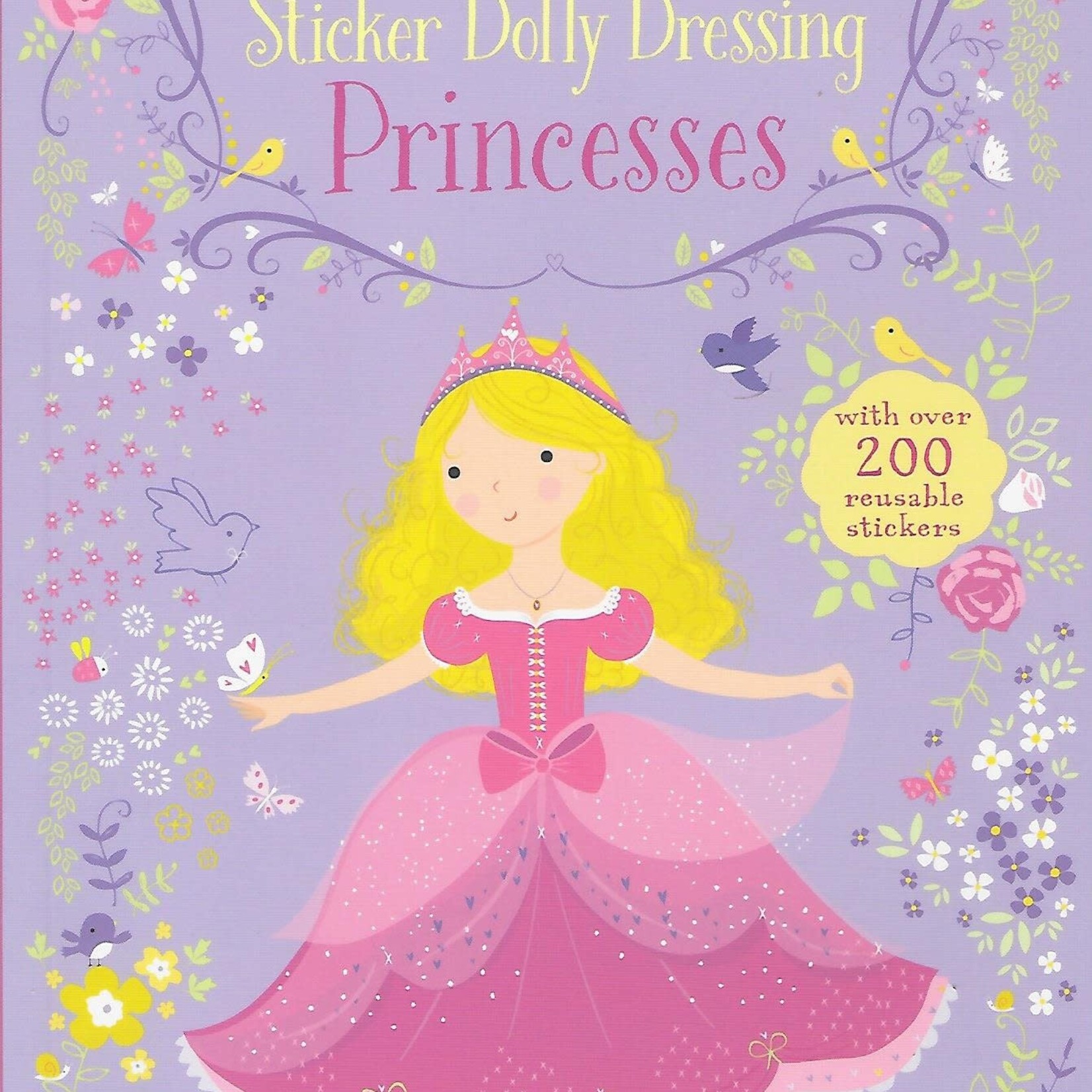 Usborne Little Sticker Dolly Dressing Princesses