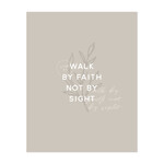 Kicks and Giggles Art Print -Walk By Faith 8x10